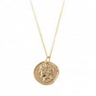 Goldene Halskette - Römische Münze