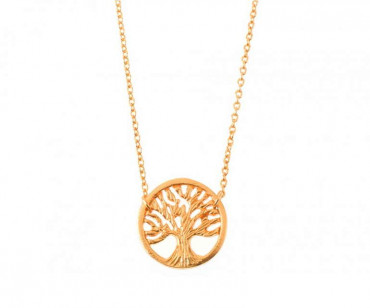 Collar Oro Arbol de la Vida