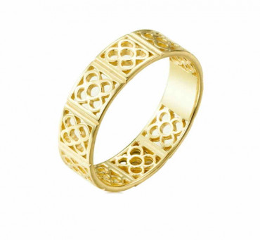 Barcelona Blumen Gold Ring