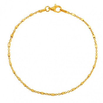 Pulsera Oro Cubitos Finos