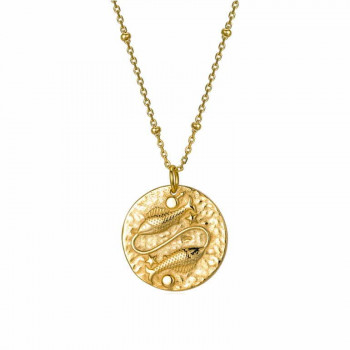 Fisch Gold Anhänger Halskette