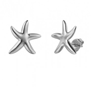 Pendientes Plata Estrella Del Mar