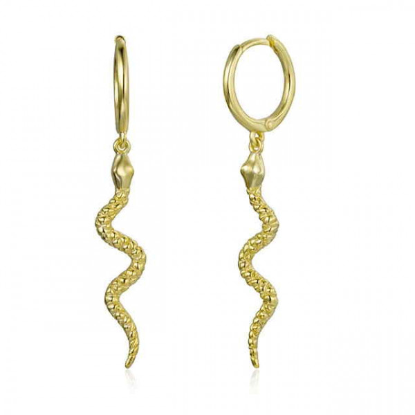 Gold Snake Ear Hangers 