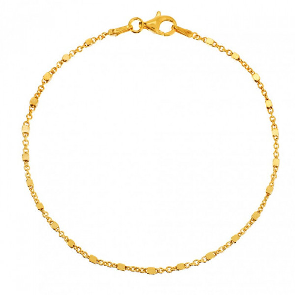 Pulsera Oro Cubitos Finos