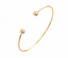 Gold Bracelet with Balls