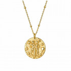 Collar Moneda Símbolo de Geminis